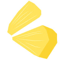 Pineapple Cleanser Sticker by Luma & Leaf