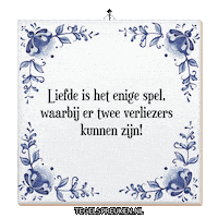 Spel Wijsheid Sticker by Tegelspreuken.nl