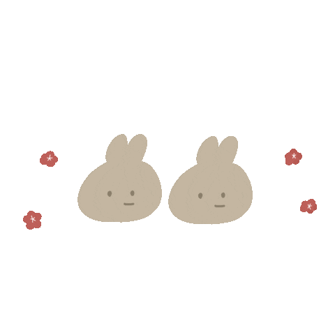 Rabbit あけましておめでとう Sticker