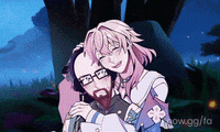Blush Hug GIF by BlueStacks