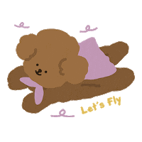 Lets Fly Sticker by kco