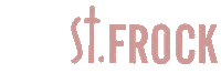 stfrock fashion logo pink spring Sticker