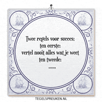 Focus Wijsheid GIF by Tegelspreuken.nl