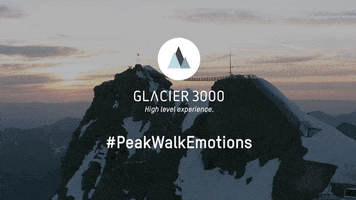 Glacier_3000 travel adventure switzerland mountains GIF