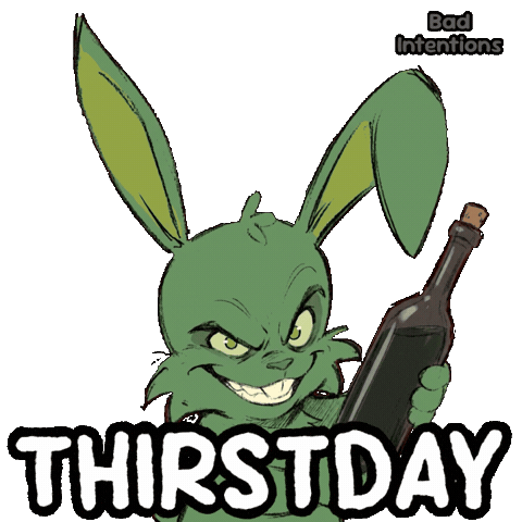 Wine Bunny Sticker by VeeFriends