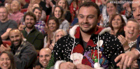 jimmy fallon christmas sweater GIF by The Tonight Show Starring Jimmy Fallon