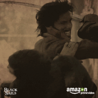 black sails GIF by Amazon Prime Video UK