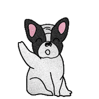 French Bulldog Love Sticker by Ivo Adventures