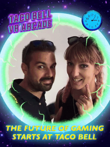 vrarcade GIF by Taco Bell VR Arcade