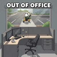Out Of Office Weekend Vibes GIF by Kanpai Pandas