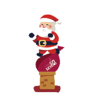 Ho Ho Ho Christmas Sticker by Cyclocity_ES