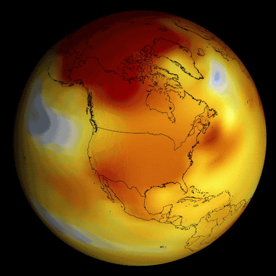 earth warming GIF by NASA
