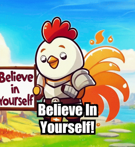 Believe In Yourself Motivation GIF by Zorooster