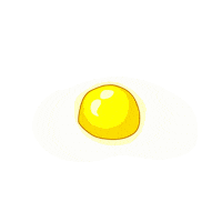 계란 Sticker by haitai