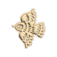 katerinavelcheva yellow bird velcheva folk bird cookie bird Sticker