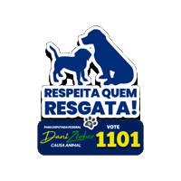 DaniZiober1101 pet londrina deputada federal causa animal Sticker