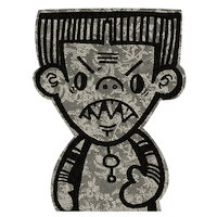 Happy Art Sticker by Phetus