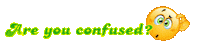Confused Sticker