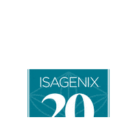 20 Anos Aniversario Sticker by isagenix mx