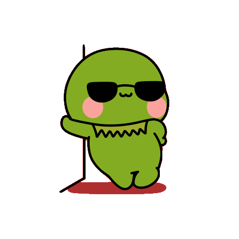 Dance Deal With It Sticker by Kibbi