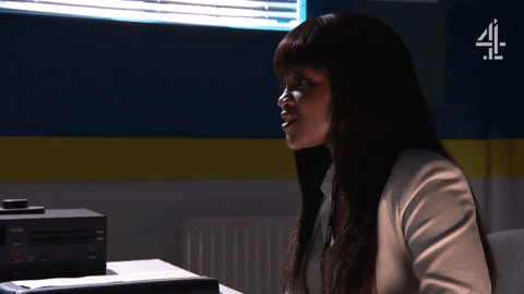 Interview Police GIF by Hollyoaks