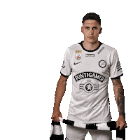 Happy Schwarz-Weiss Sticker by SK Sturm Graz