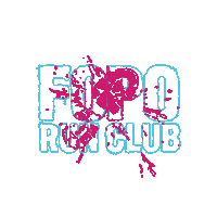 FoPoRunClub run oregon portland pdx Sticker