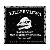 Death Stickers Sticker by KILLERVIEWS