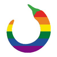 Rainbow Gay Sticker by Padthaiwok