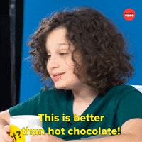 Hot Chocolate Coffee GIF by BuzzFeed