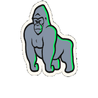 G Sticker by That Gorilla Brand