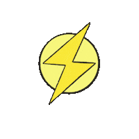 Lighting Fash Sticker by Chipax