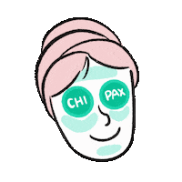 Mask Relax Sticker by Chipax