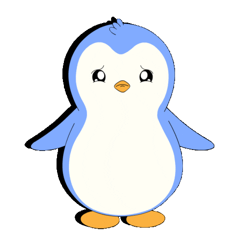 Angry Come On Sticker by Pudgy Penguins