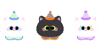 Cat Birthday Sticker