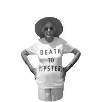 Hipster Sticker by imoji