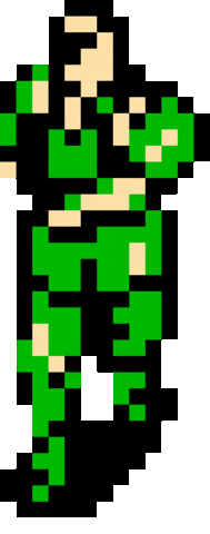 8 Bit Pixel Sticker