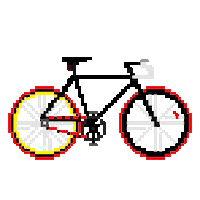 Pixel Sticker Sticker by joojaebum