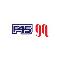 F45TrainingGloucesterQuays f45gq f45gqlogo Sticker