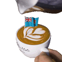 Coffee Time Barista Sticker by Dritan Alsela Coffee