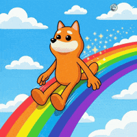 Stretching Blue Sky GIF by BONK