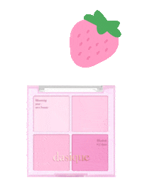 Strawberry Shadow Sticker by BY ECOM