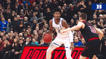 pull up duke blue devils GIF by Duke Men's Basketball