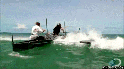 mythbusters canoe GIF by Cheezburger