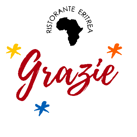 Thanks Gracias Sticker by Ristorante Eritrea