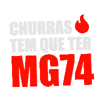 mg74 meat carne churrasco churras Sticker