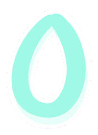 Number Nombre Sticker by Poupoutte