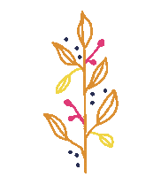 Flower Sticker