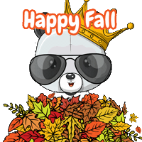 Sweater Weather Fall Sticker by PandaPals