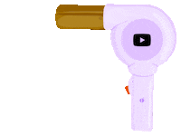 Heating Up Long Hair Sticker by YouTube